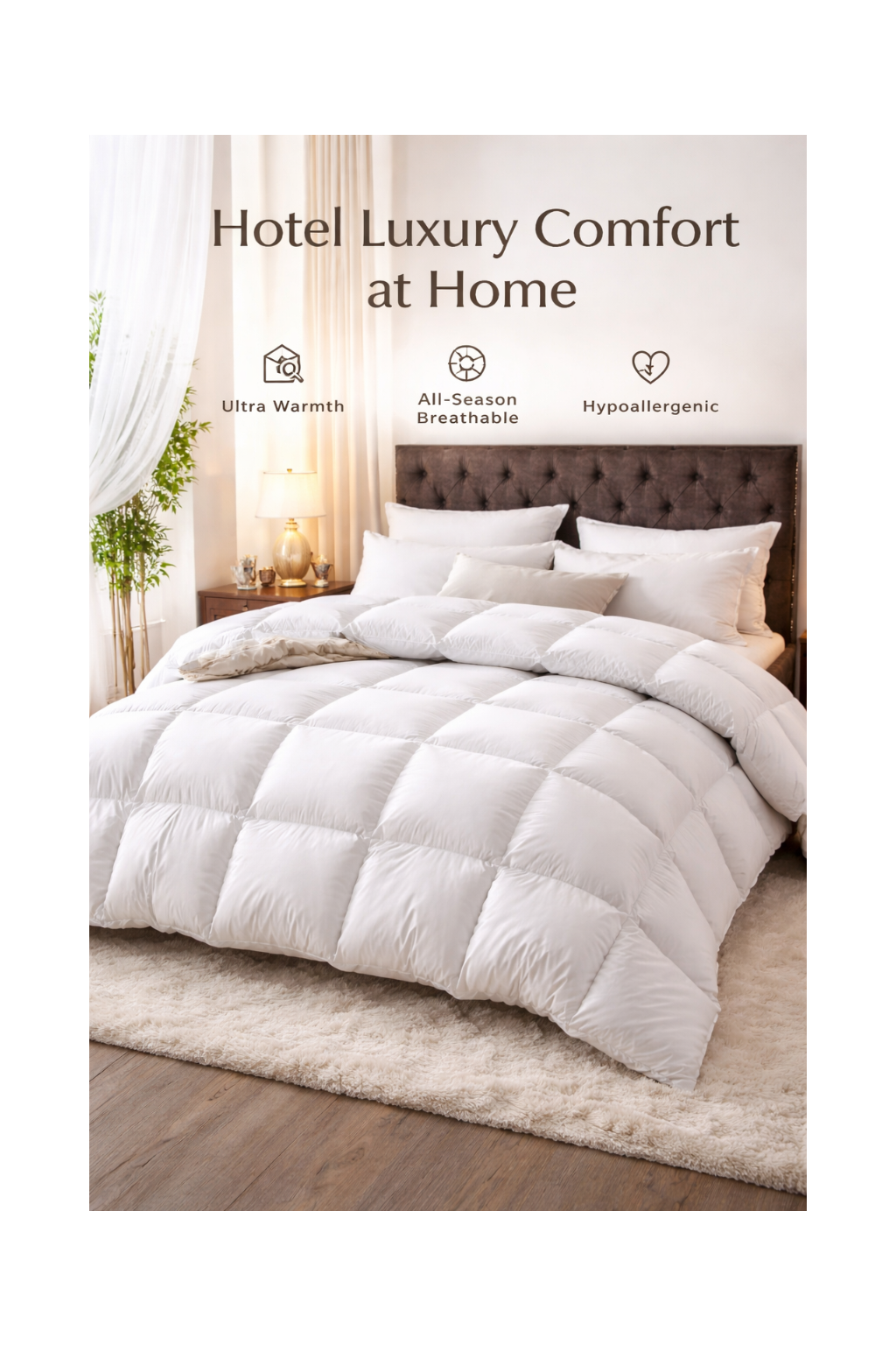 Five-Star Luxury Down Comforter
