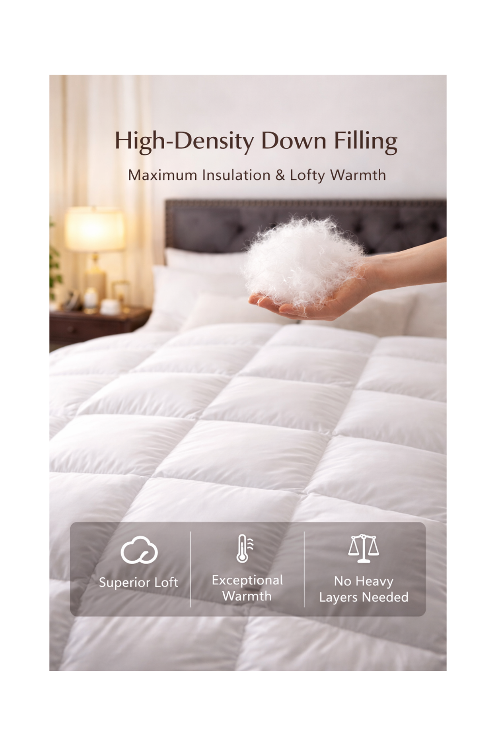 Five-Star Luxury Down Comforter